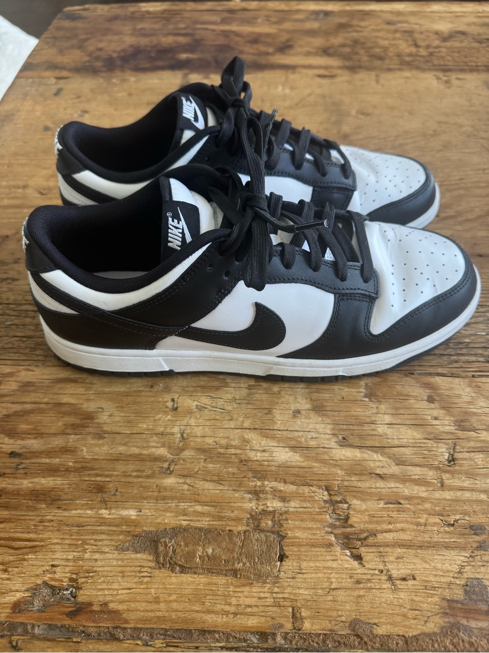 Nike Men’s Low-Top Panda/Dunks Sneakers - Black/White